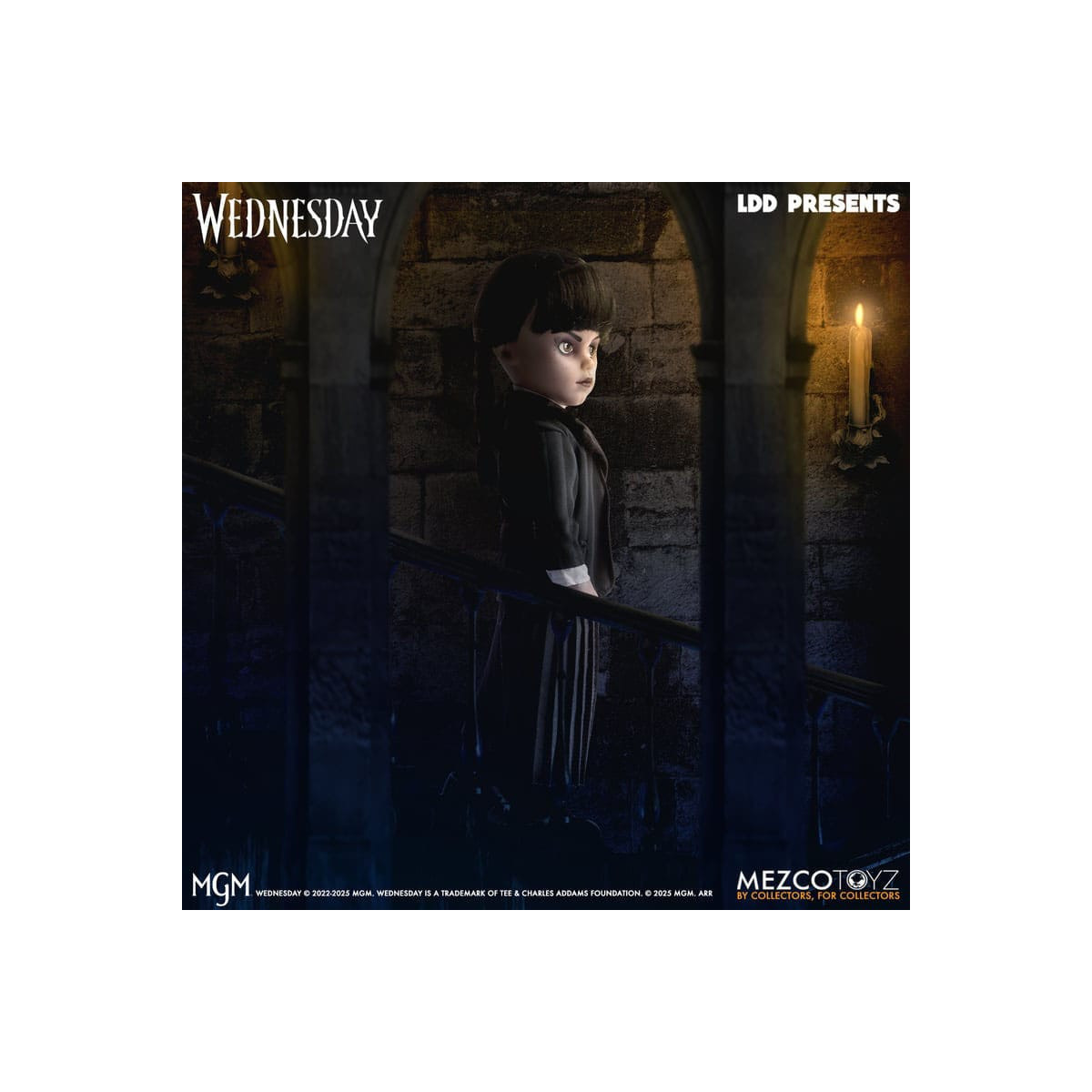 Mezco Living Dead Dolls - Wednesday Addams Nevermore Academy Uniform - Wednesday