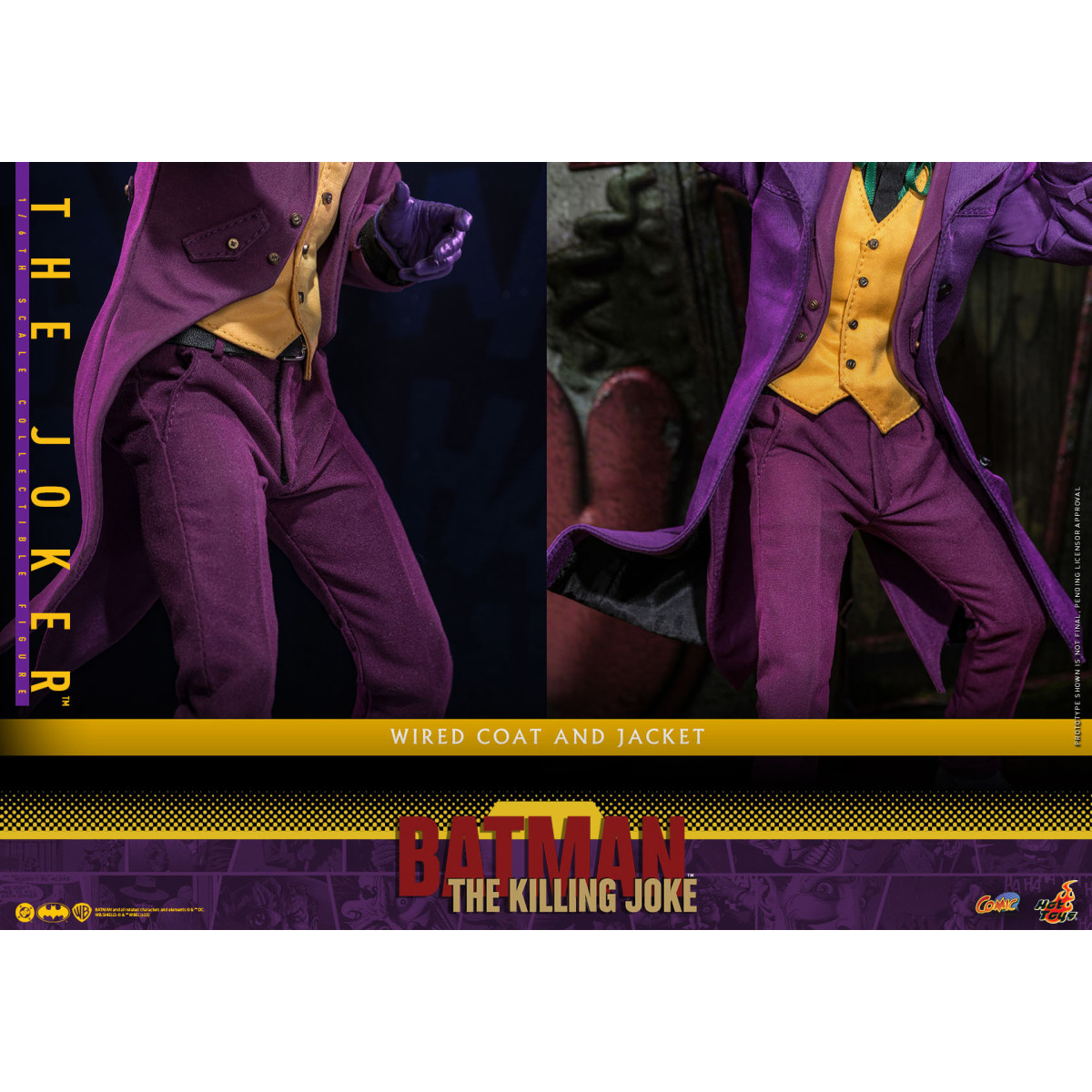 Hot Toys DC Comics - THE JOKER (The Killing Joke) Comic Masterpiece 1/6 - Batman