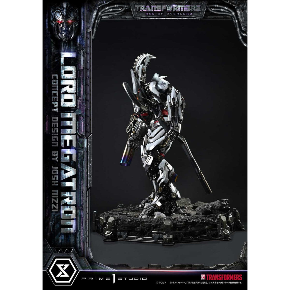 Prime 1 Studio - Megatron Overlord Bonus Version - Transformers Age of Overlord