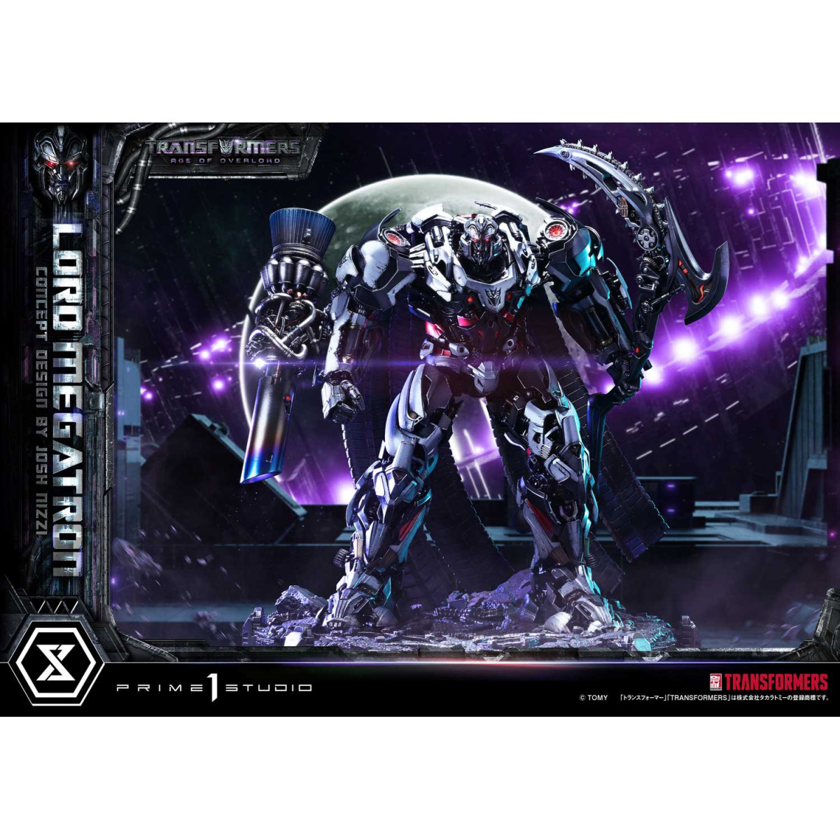 Prime 1 Studio - Megatron Overlord Bonus Version - Transformers Age of Overlord