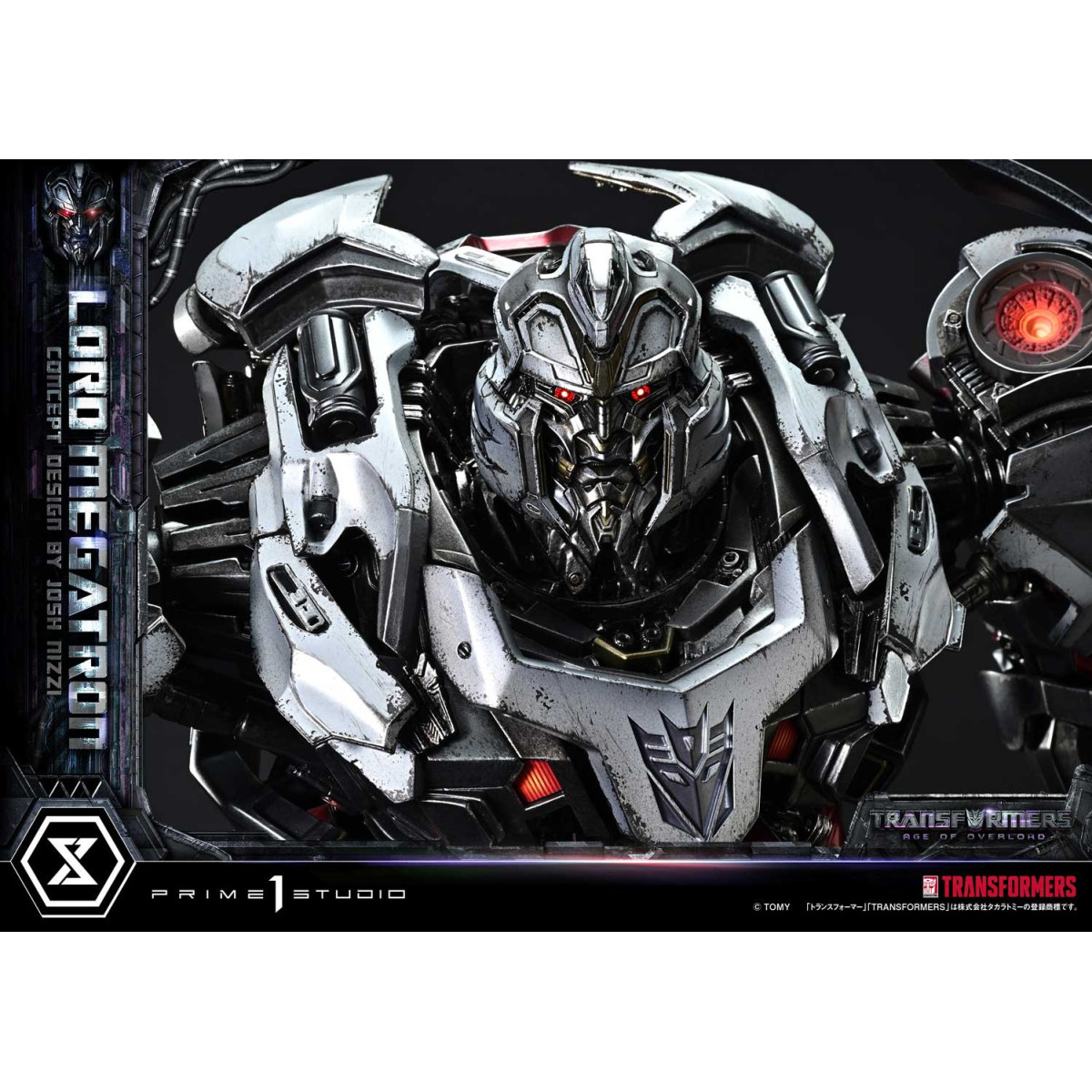 Prime 1 Studio - Megatron Overlord Bonus Version - Transformers Age of Overlord