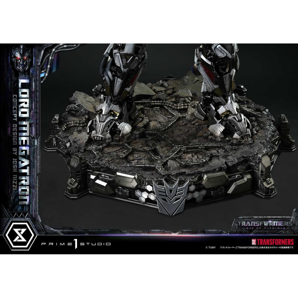 Prime 1 Studio - Megatron Overlord Bonus Version - Transformers Age of Overlord