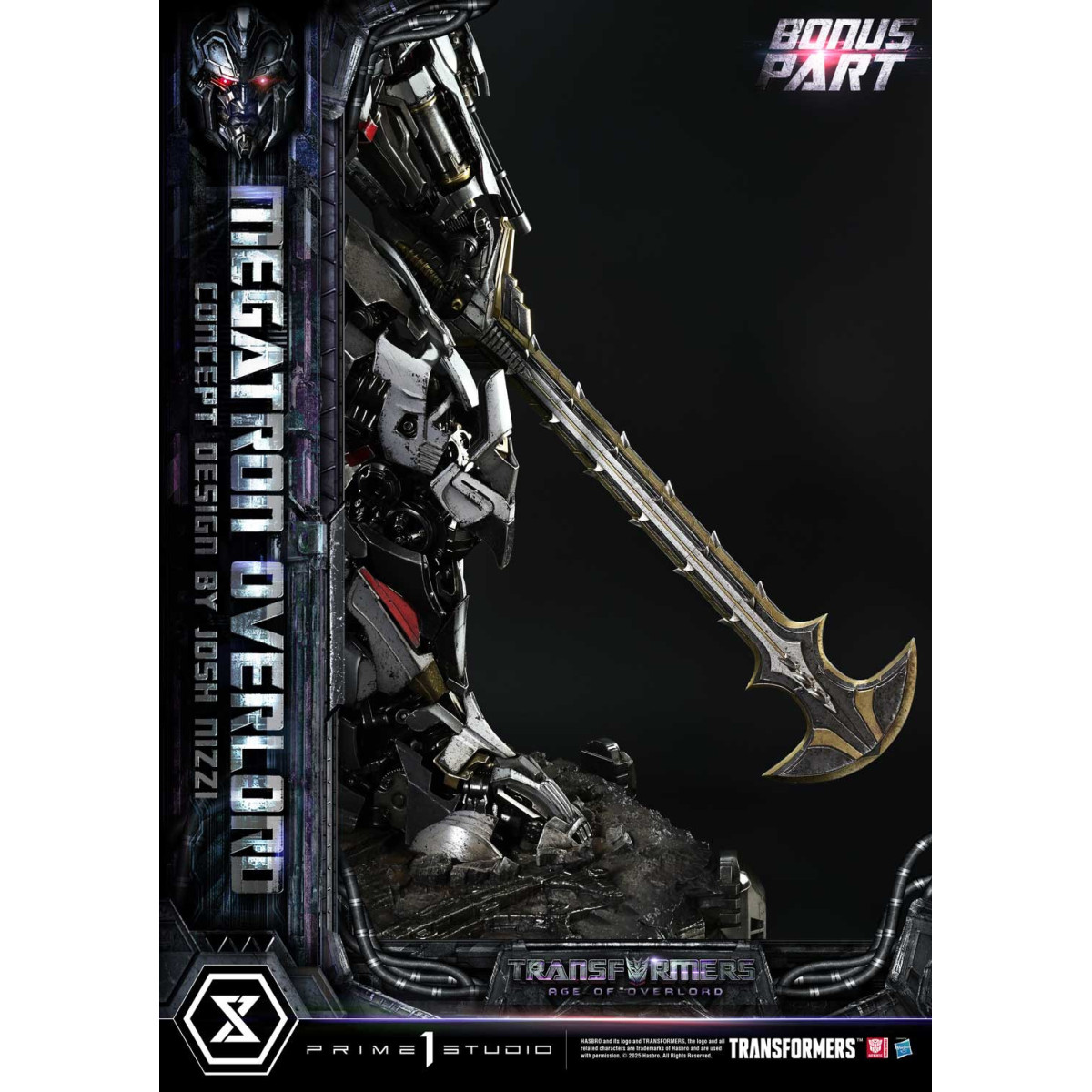 Prime 1 Studio - Megatron Overlord Bonus Version - Transformers Age of Overlord