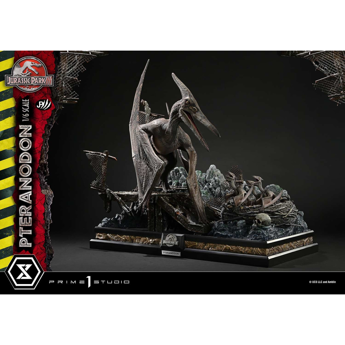 Prime 1 Studio - Jurassic Park III - Pteranodon Bonus Version Legacy Museum Collection 1/6