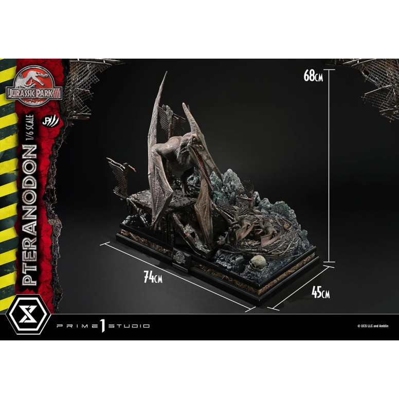 Prime 1 Studio - Jurassic Park III - Pteranodon Bonus Version Legacy Museum Collection 1/6