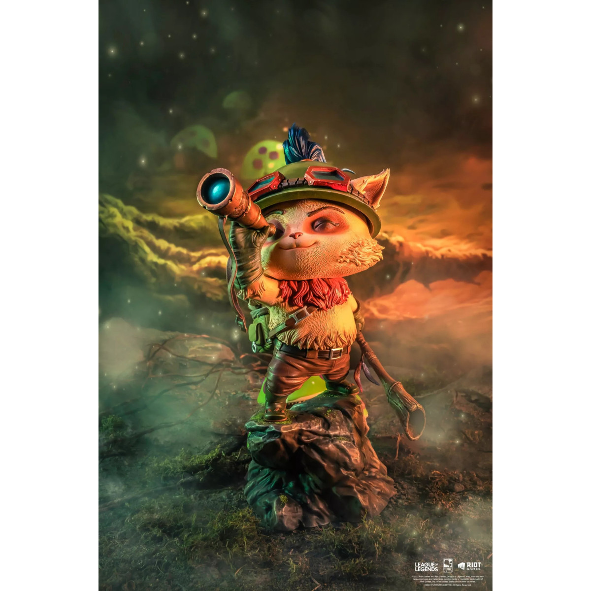 Pure Arts - League of Legends TEEMO 1/4 Scale Statue