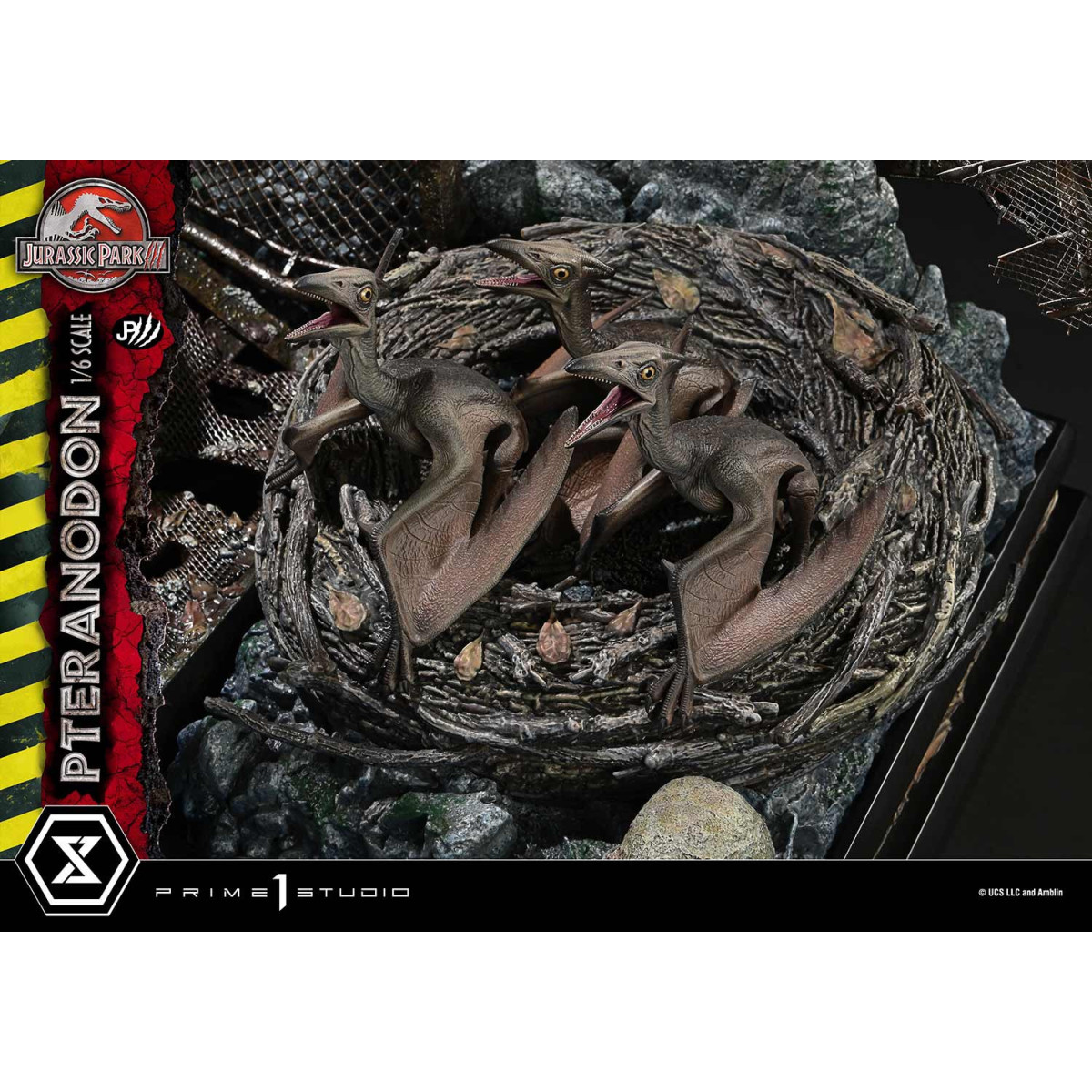 Prime 1 Studio - Jurassic Park III - Pteranodon Legacy Museum Collection 1/6