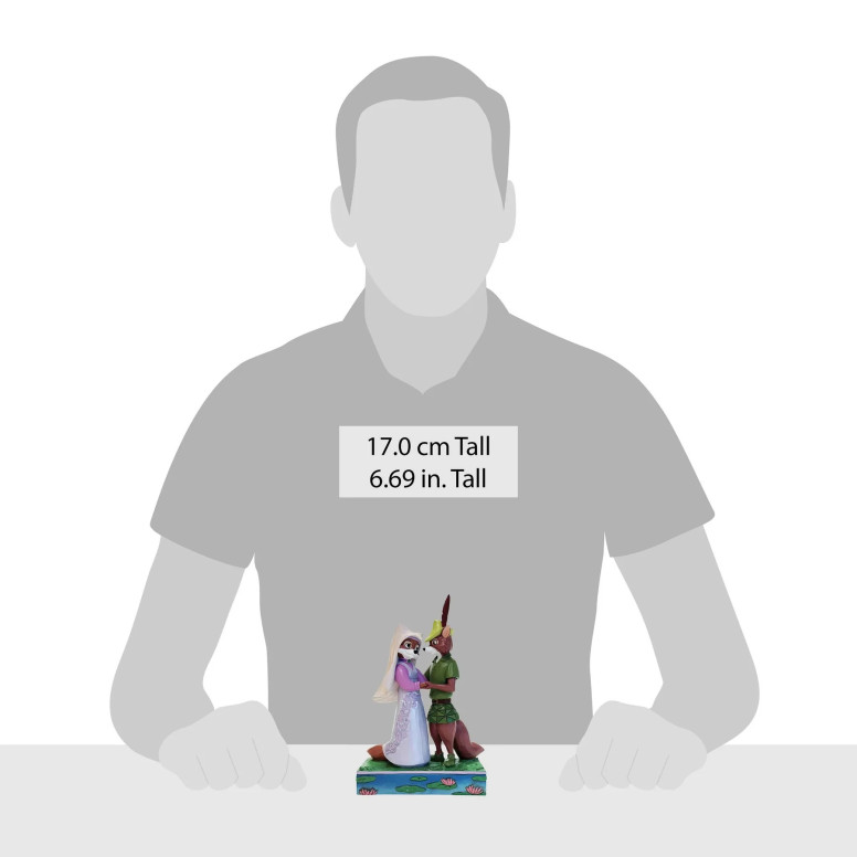 Enesco - Disney Traditions by jim Shore Robin Hood -Robin Hood and Marianne