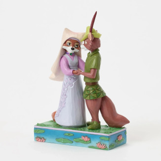 Enesco - Disney Traditions by jim Shore Robin Hood -Robin Hood and Marianne