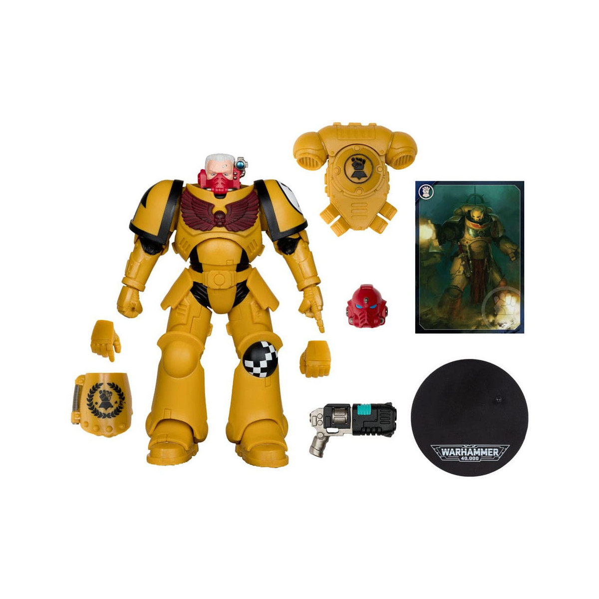 Mc Farlane - Imperial Fist Intercessor Sergeant - Warhammer 40K