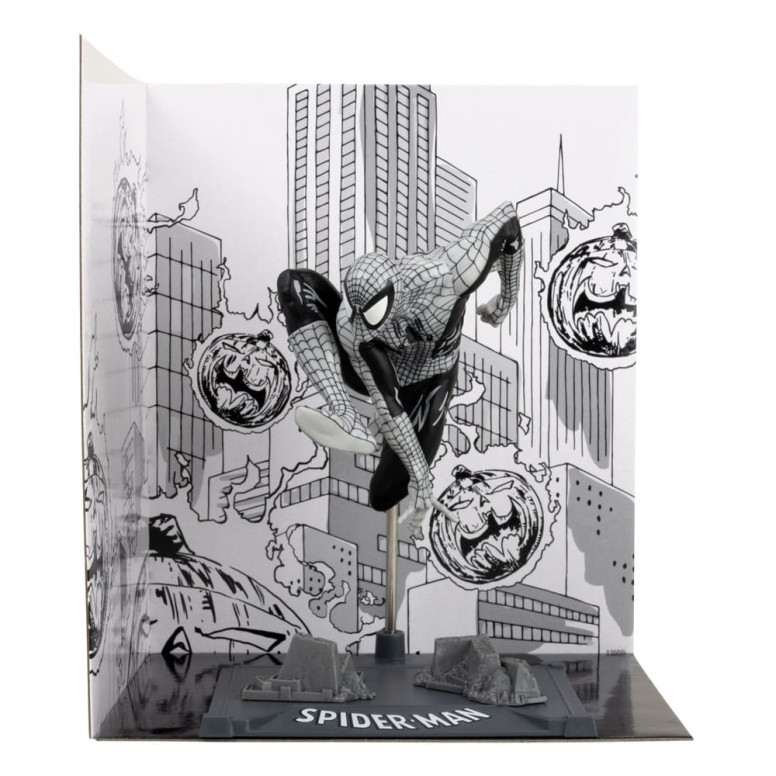 Mc Farlane - Marvel Line Art - Spider-Man 6 statuette 1/10 Gold Label
