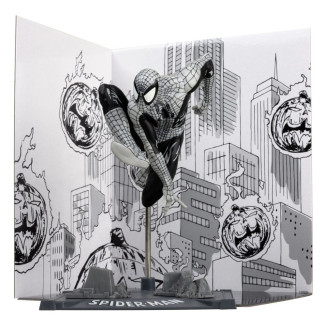 Mc Farlane - Marvel Line Art - Spider-Man 6 statuette 1/10 Gold Label
