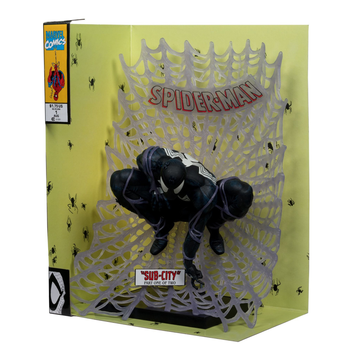 Mc Farlane - Marvel Spider-Man - Spider-Man 1 CHASE 1/6 Platinum Edition