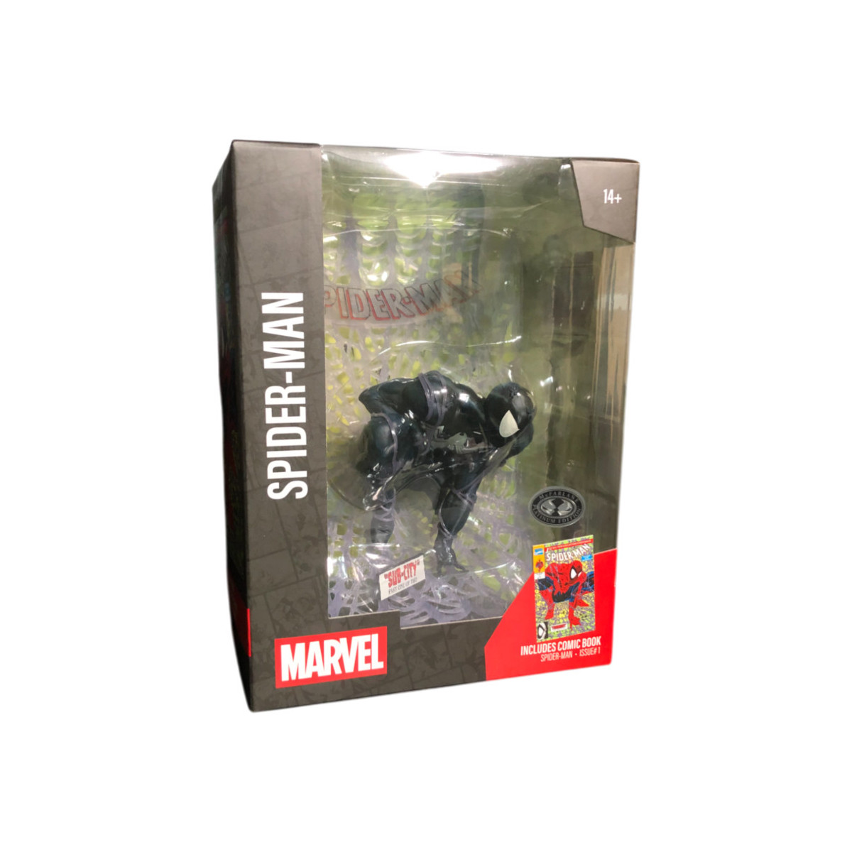 Mc Farlane - Marvel Spider-Man - Spider-Man 1 CHASE 1/6 Platinum Edition
