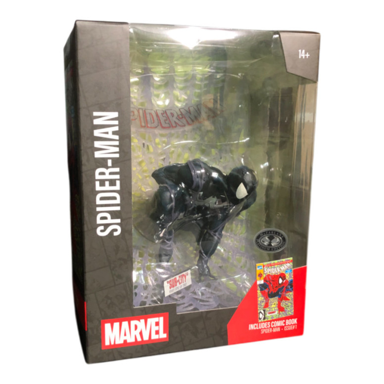 Mc Farlane - Marvel Spider-Man - Spider-Man 1 CHASE 1/6 Platinum Edition