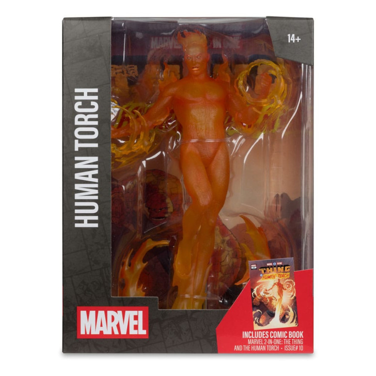 Mc Farlane Marvel The Thing & The Human Torch - Human Torch (Marvel 2 in 1 10) 1/6