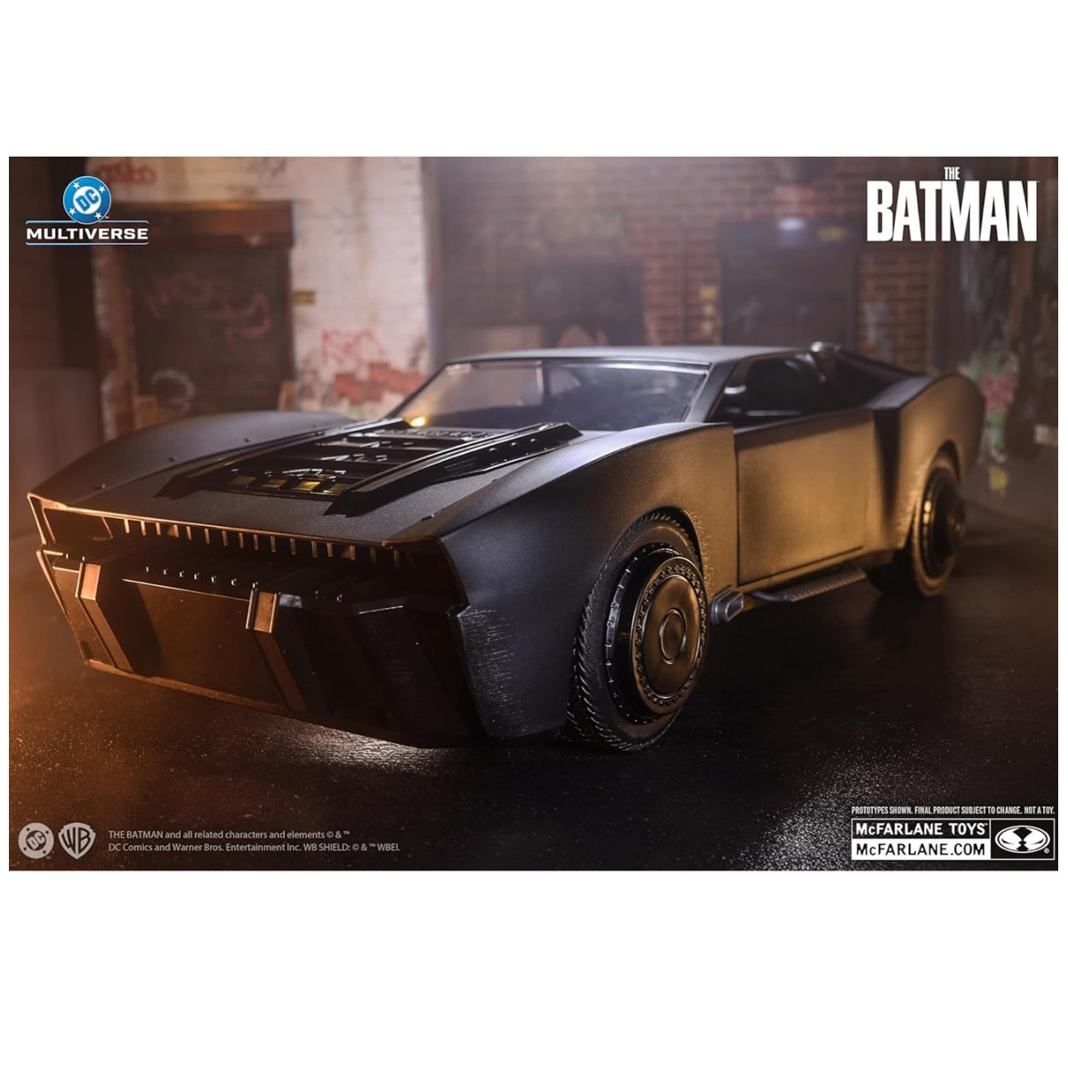 Mc Farlane - DC Multiverse - Batmobile (Gold Label) - The Batman