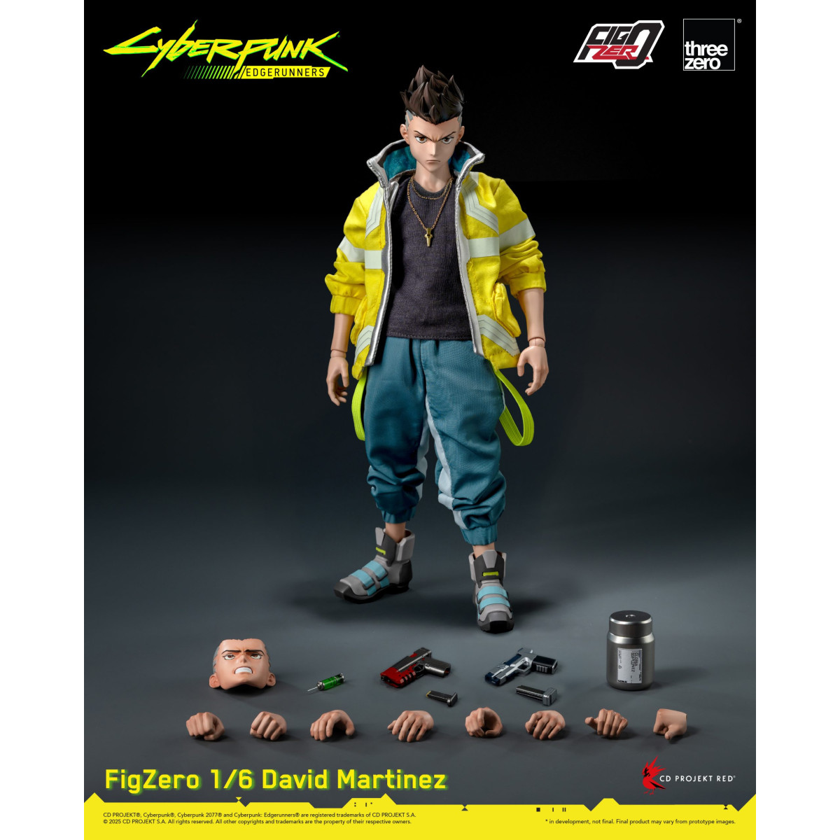 Three Zero FigZero - DAVID 1/6 - Cyberpunk: Edgerunners