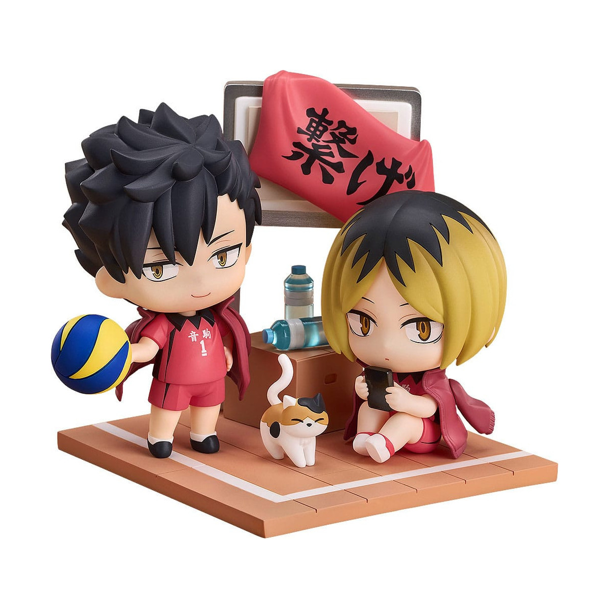 GoodSmile - Qset Tetsuro Kuroo & Kenma Kozume - Pack 2 figures HAIKYUU ! TO THE TOP