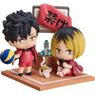 GoodSmile - Qset Tetsuro Kuroo & Kenma Kozume - Pack 2 figures HAIKYUU ! TO THE TOP