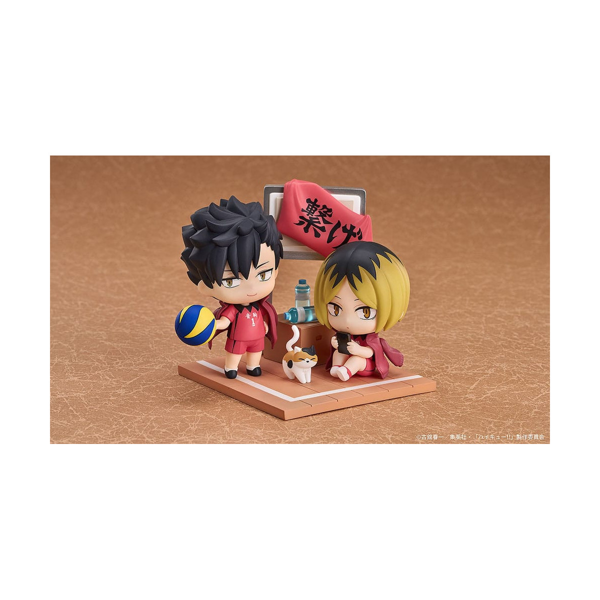 GoodSmile - Qset Tetsuro Kuroo & Kenma Kozume - Pack 2 figures HAIKYUU ! TO THE TOP