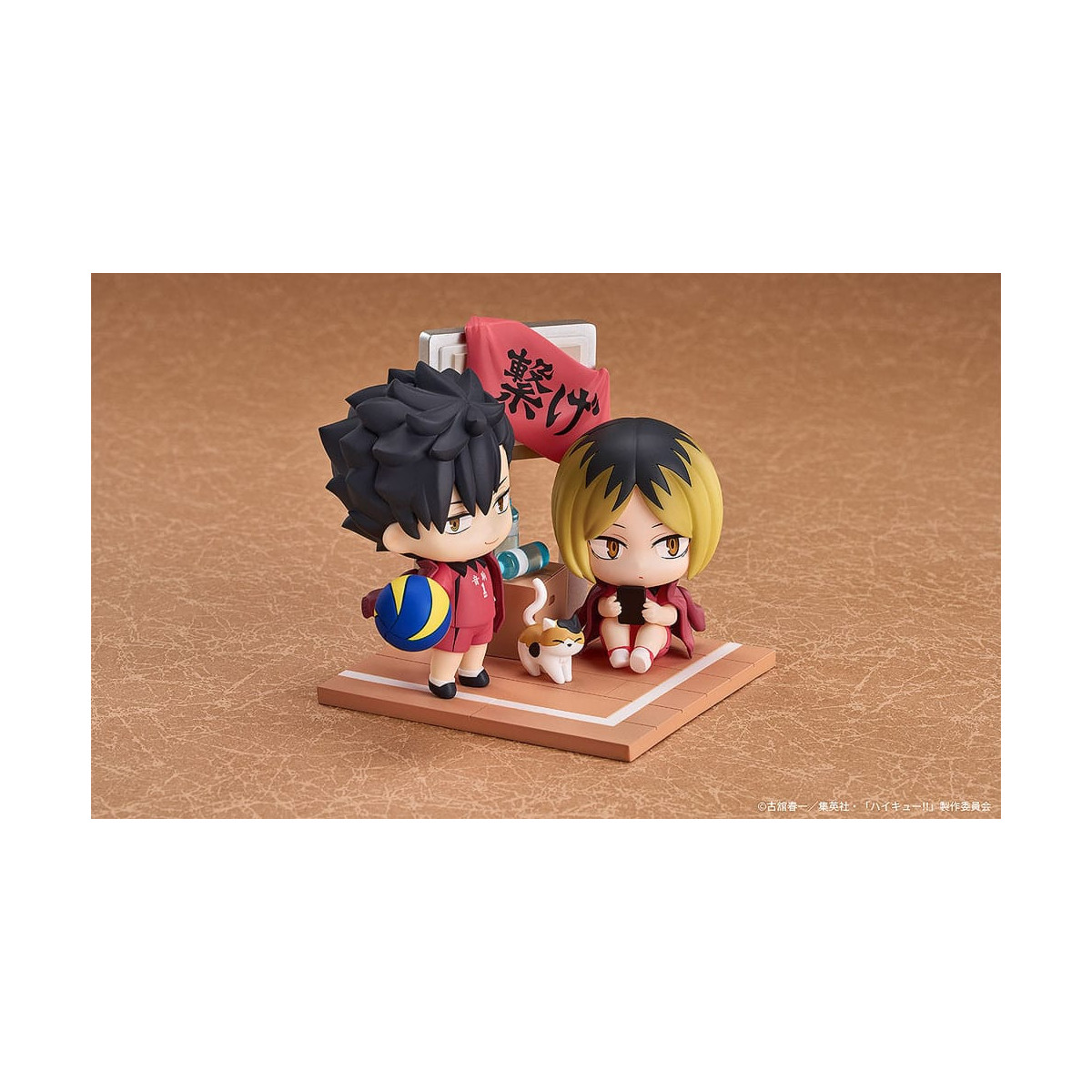 GoodSmile - Qset Tetsuro Kuroo & Kenma Kozume - Pack 2 figures HAIKYUU ! TO THE TOP