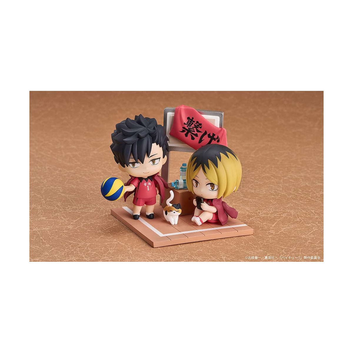 GoodSmile - Qset Tetsuro Kuroo & Kenma Kozume - Pack 2 figures HAIKYUU ! TO THE TOP