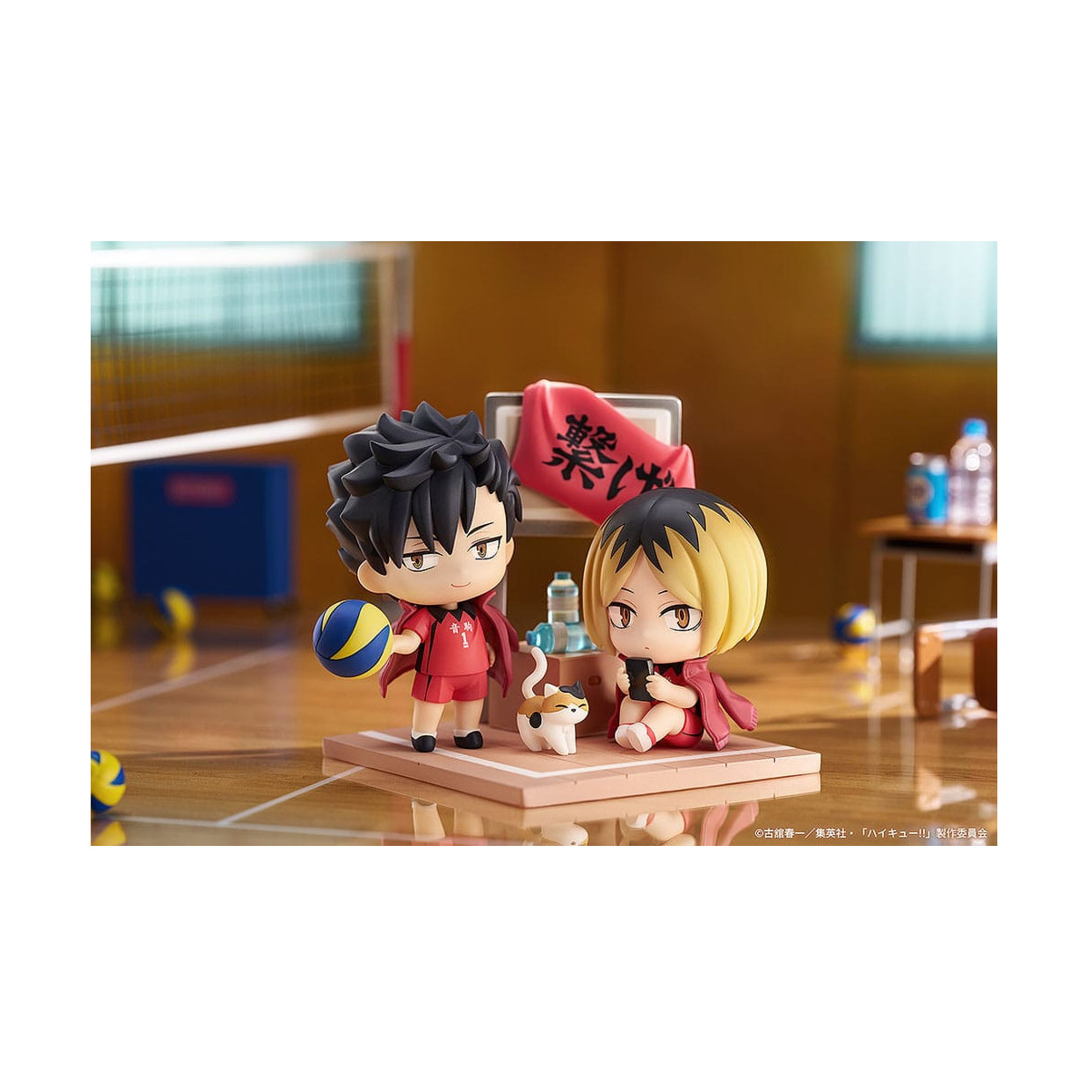 GoodSmile - Qset Tetsuro Kuroo & Kenma Kozume - Pack 2 figures HAIKYUU ! TO THE TOP