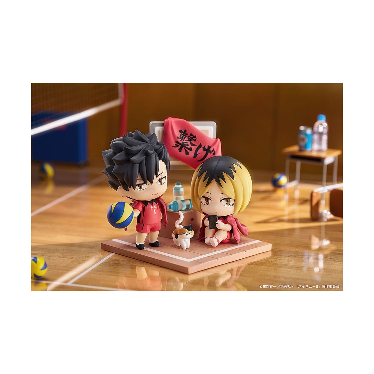 GoodSmile - Qset Tetsuro Kuroo & Kenma Kozume - Pack 2 figures HAIKYUU ! TO THE TOP