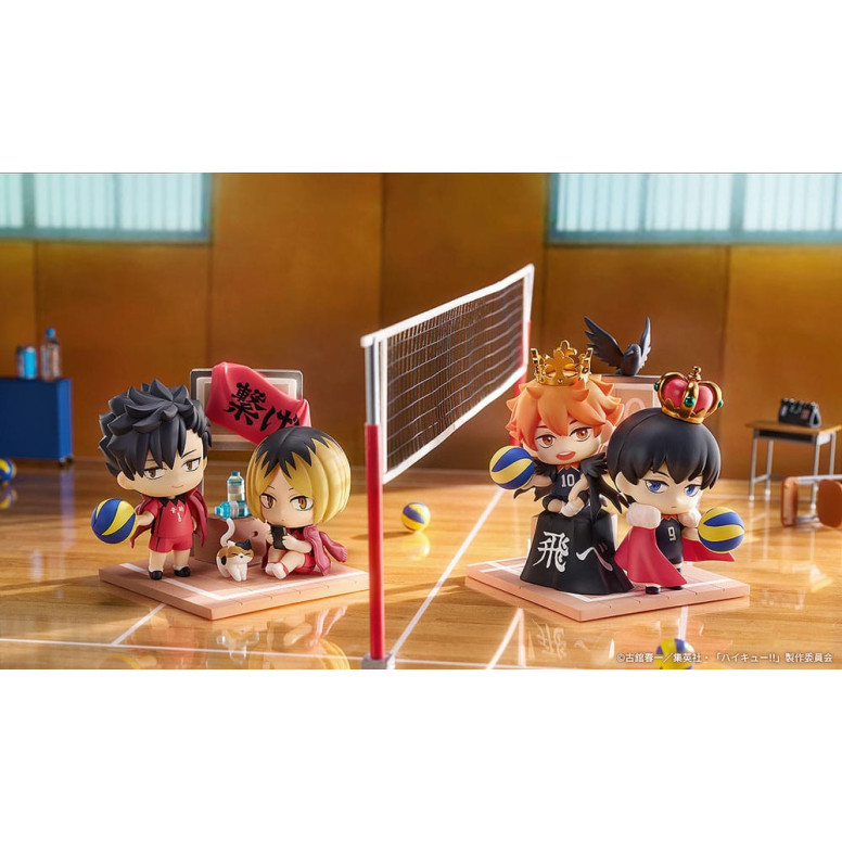 GoodSmile - Qset Tetsuro Kuroo & Kenma Kozume - Pack 2 figures HAIKYUU ! TO THE TOP