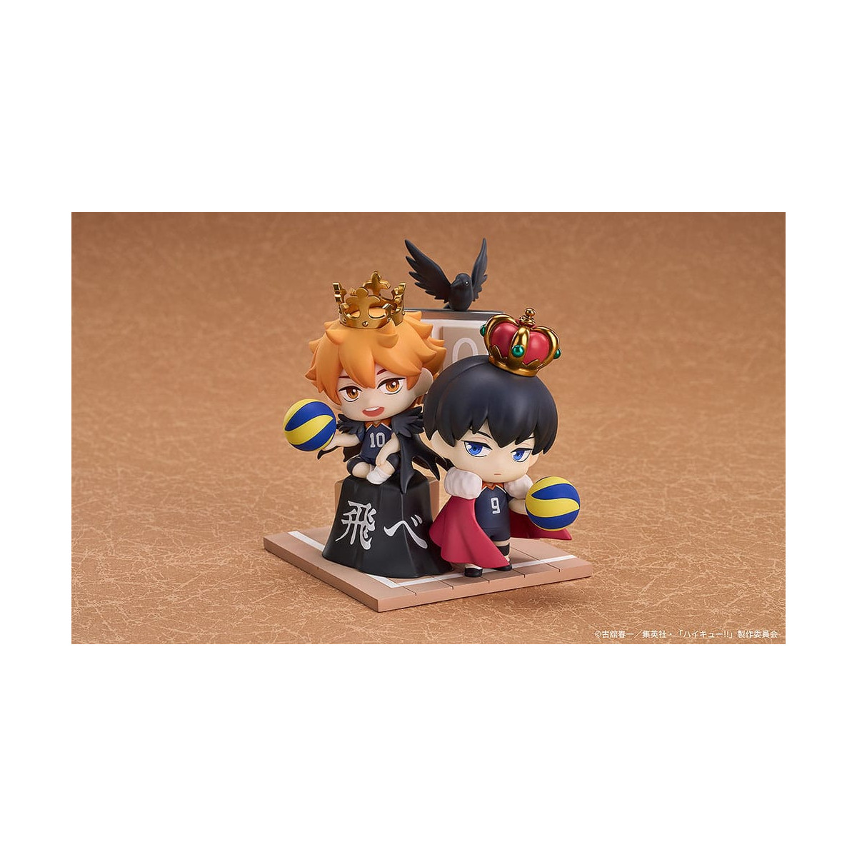 GoodSmile - Qset Shoyo Hinata & Tobio Kageyama - Pack 2 figures HAIKYUU ! TO THE TOP