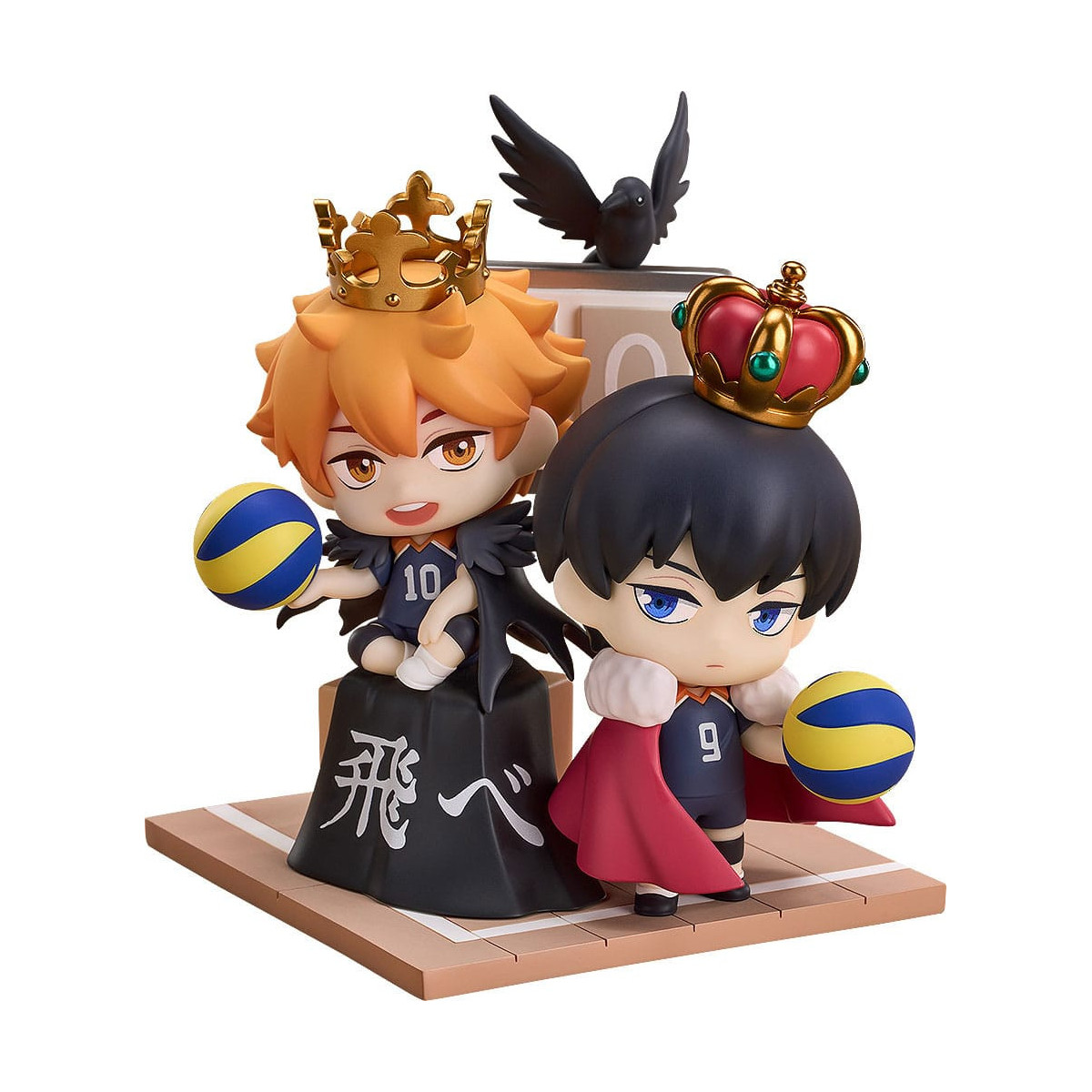 GoodSmile - Qset Shoyo Hinata & Tobio Kageyama - Pack 2 figures HAIKYUU ! TO THE TOP