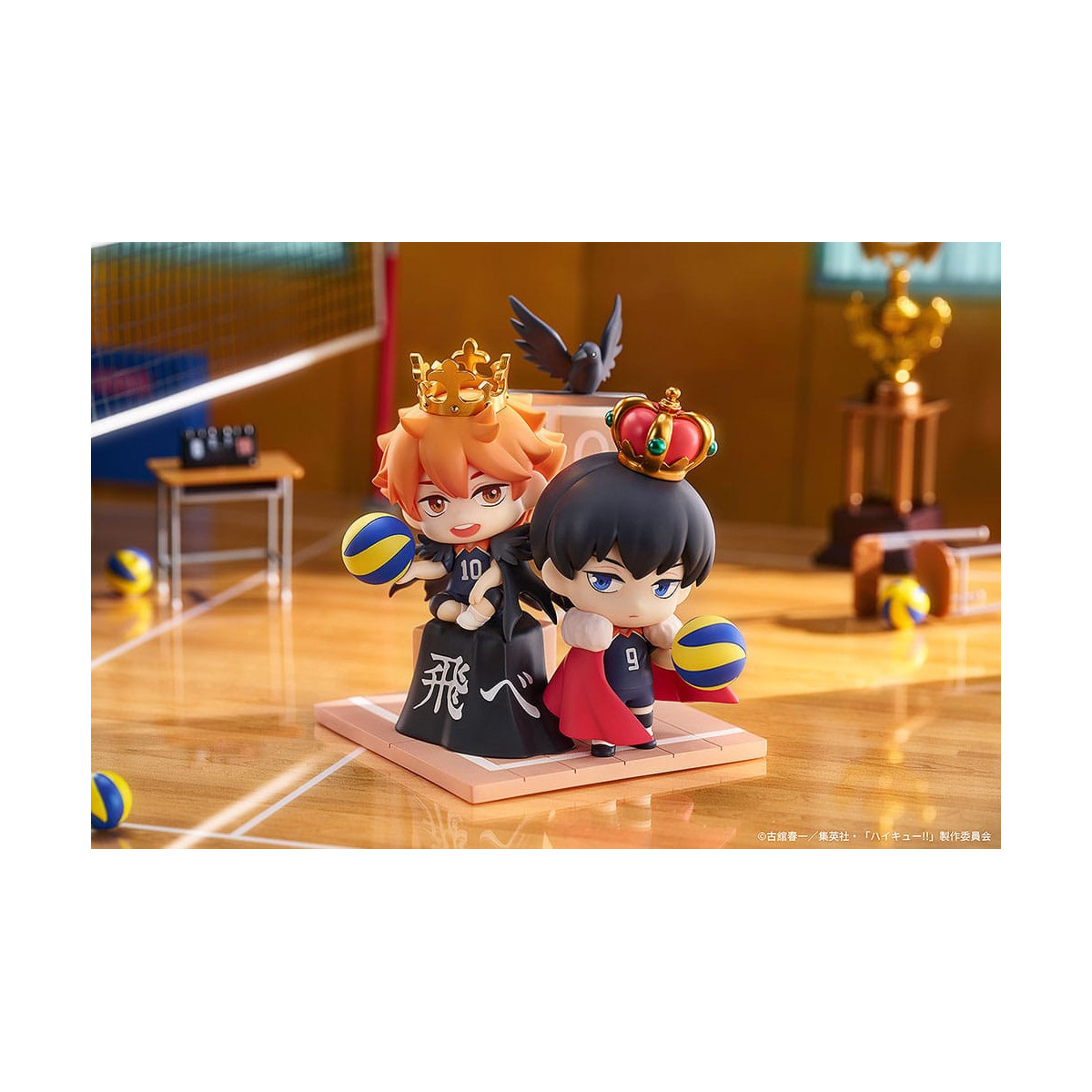 GoodSmile - Qset Shoyo Hinata & Tobio Kageyama - Pack 2 figures HAIKYUU ! TO THE TOP