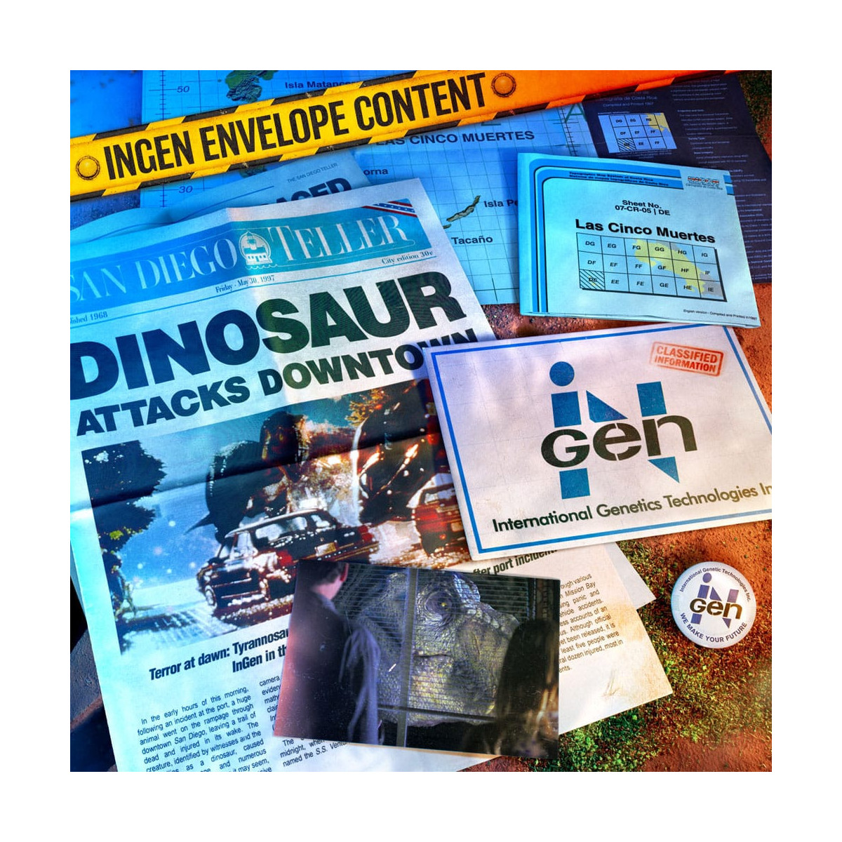 Doctor Collector - Jurassic Park - The Lost Memories Kit