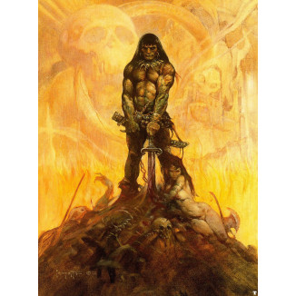 Icon Collectibles Frank Frazetta - CONAN 1/12