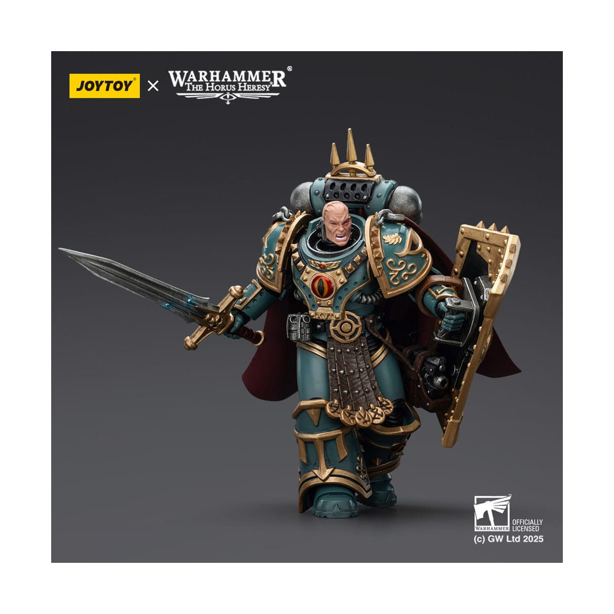 JoyToy Space Marines - Sons of Horus - Little Horus Aximand Captain of the 5th Company 1/18 - The Horus Heresy