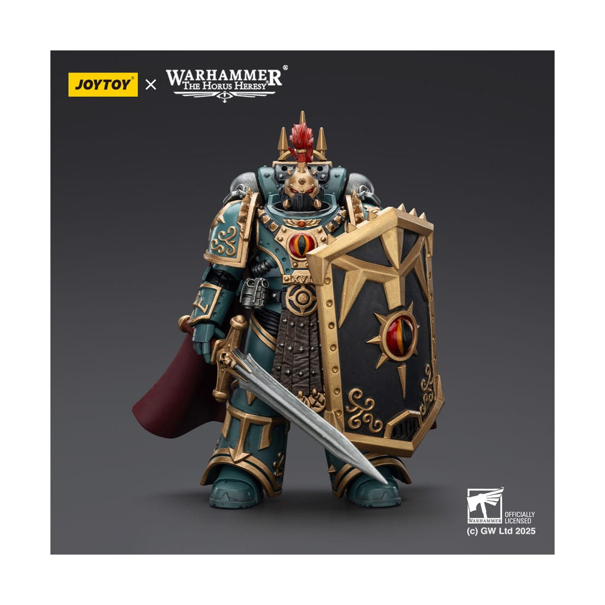 JoyToy Space Marines - Sons of Horus - Little Horus Aximand Captain of the 5th Company 1/18 - The Horus Heresy