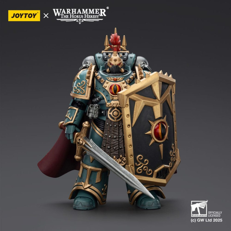 JoyToy Space Marines - Sons of Horus - Little Horus Aximand Captain of the 5th Company 1/18 - The Horus Heresy