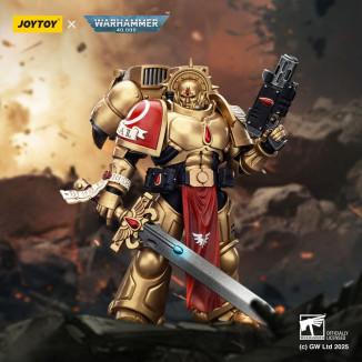 JoyToy Space Marines - Blood Angels - Combat Patrol Blood Angels Sanguinary Guard 1 with Inferno Pistol and Encarmine Blade 1/18