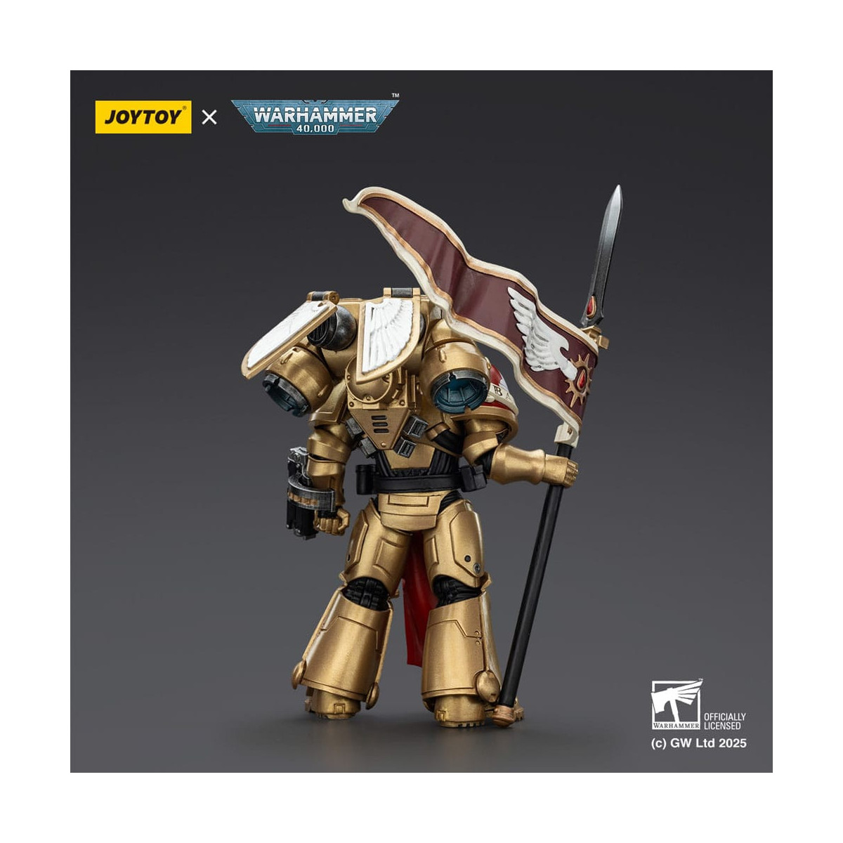 JoyToy Space Marines - Blood Angels - Combat Patrol Blood Angels Sanguinary Guard 3 with Angelus Boltgun and Encarmine