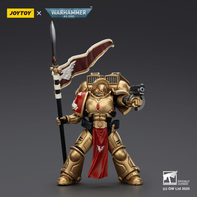 JoyToy Space Marines - Blood Angels - Combat Patrol Blood Angels Sanguinary Guard 3 with Angelus Boltgun and Encarmine