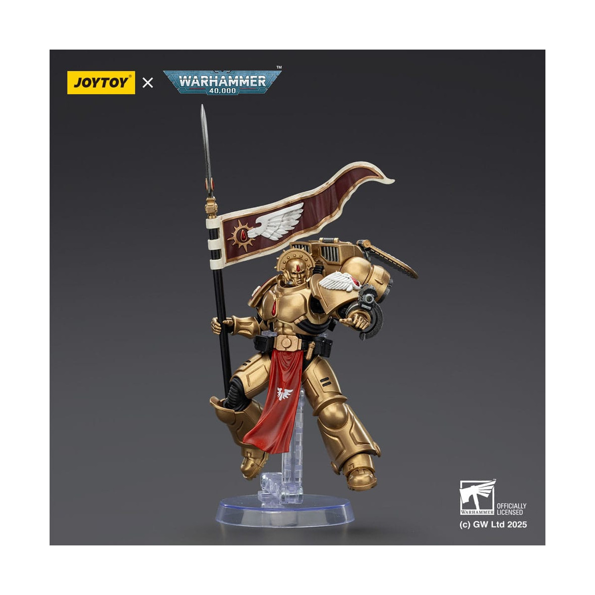 JoyToy Space Marines - Blood Angels - Combat Patrol Blood Angels Sanguinary Guard 3 with Angelus Boltgun and Encarmine