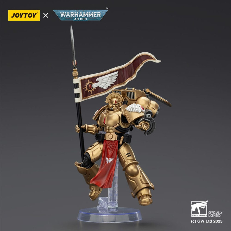 JoyToy Space Marines - Blood Angels - Combat Patrol Blood Angels Sanguinary Guard 3 with Angelus Boltgun and Encarmine