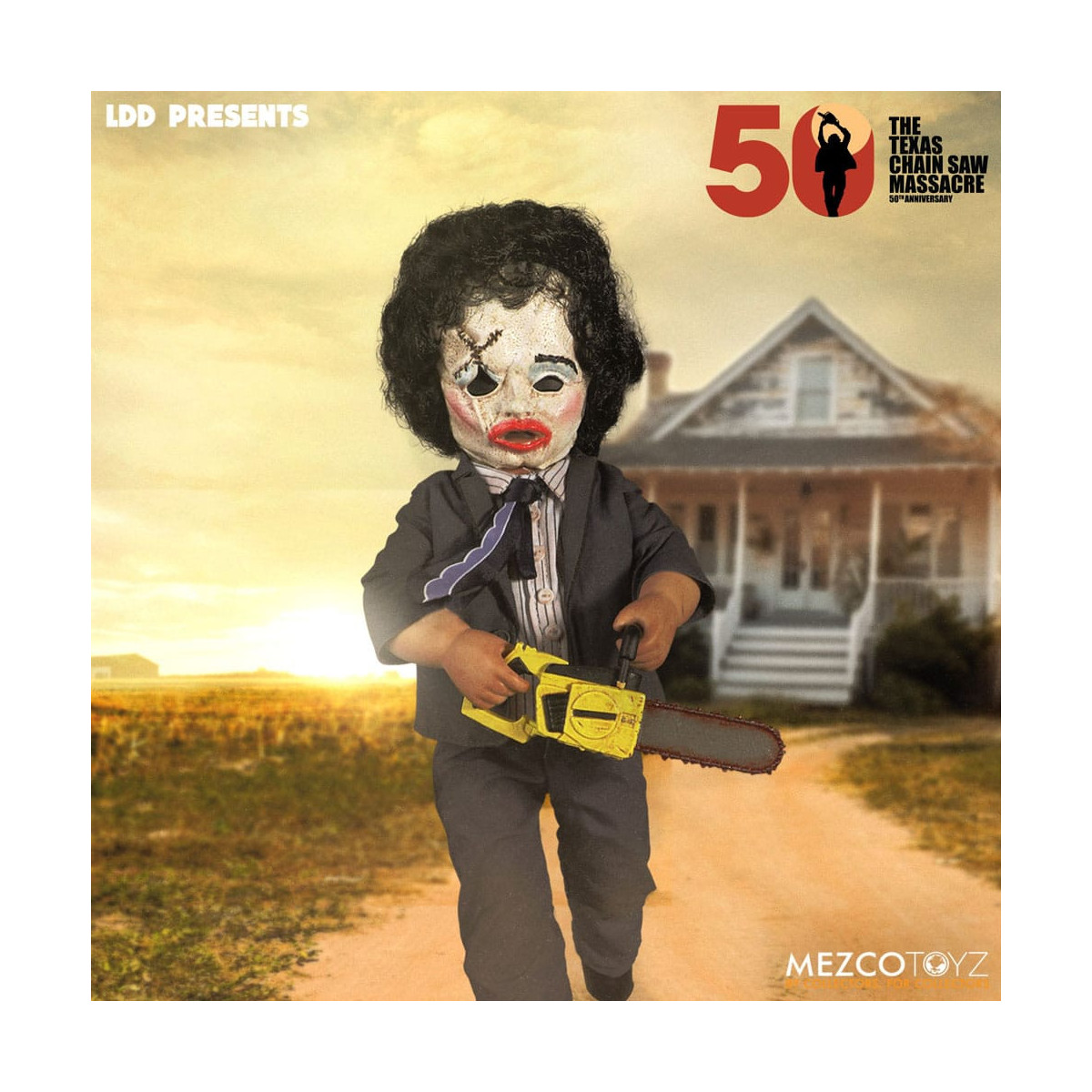 Mezco Living Dead Dolls Chainsaw Massacre - Leatherface Deluxe Edition - The Texas Chainsaw Massacre (1974)