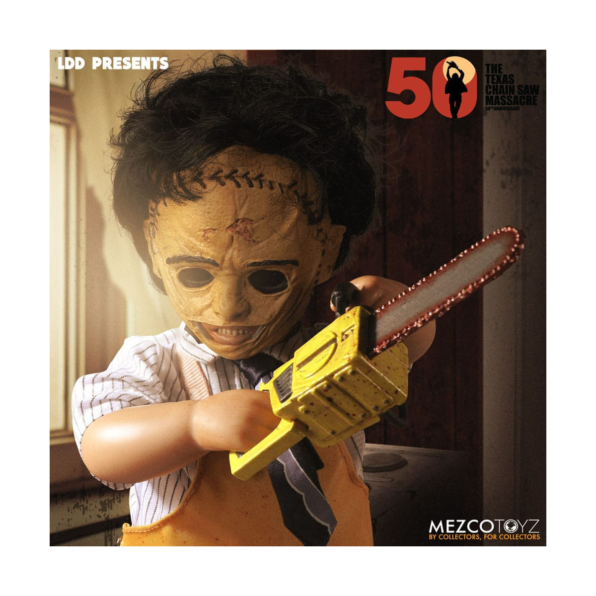 Mezco Living Dead Dolls Chainsaw Massacre - Leatherface Deluxe Edition - The Texas Chainsaw Massacre (1974)