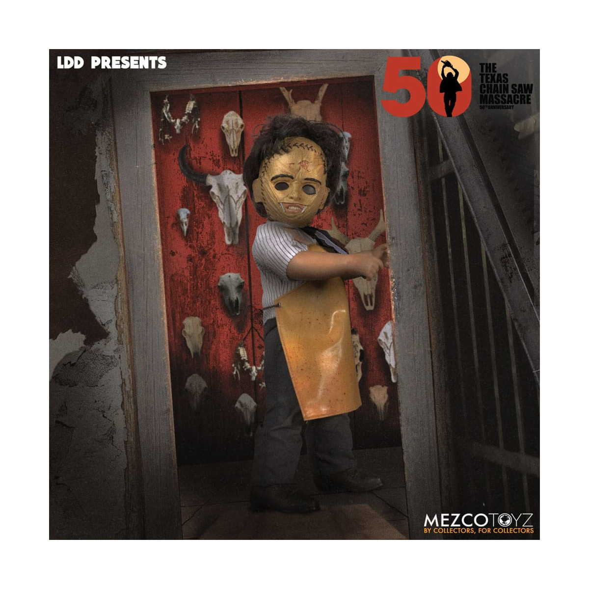 Mezco Living Dead Dolls Chainsaw Massacre - Leatherface Deluxe Edition - The Texas Chainsaw Massacre (1974)