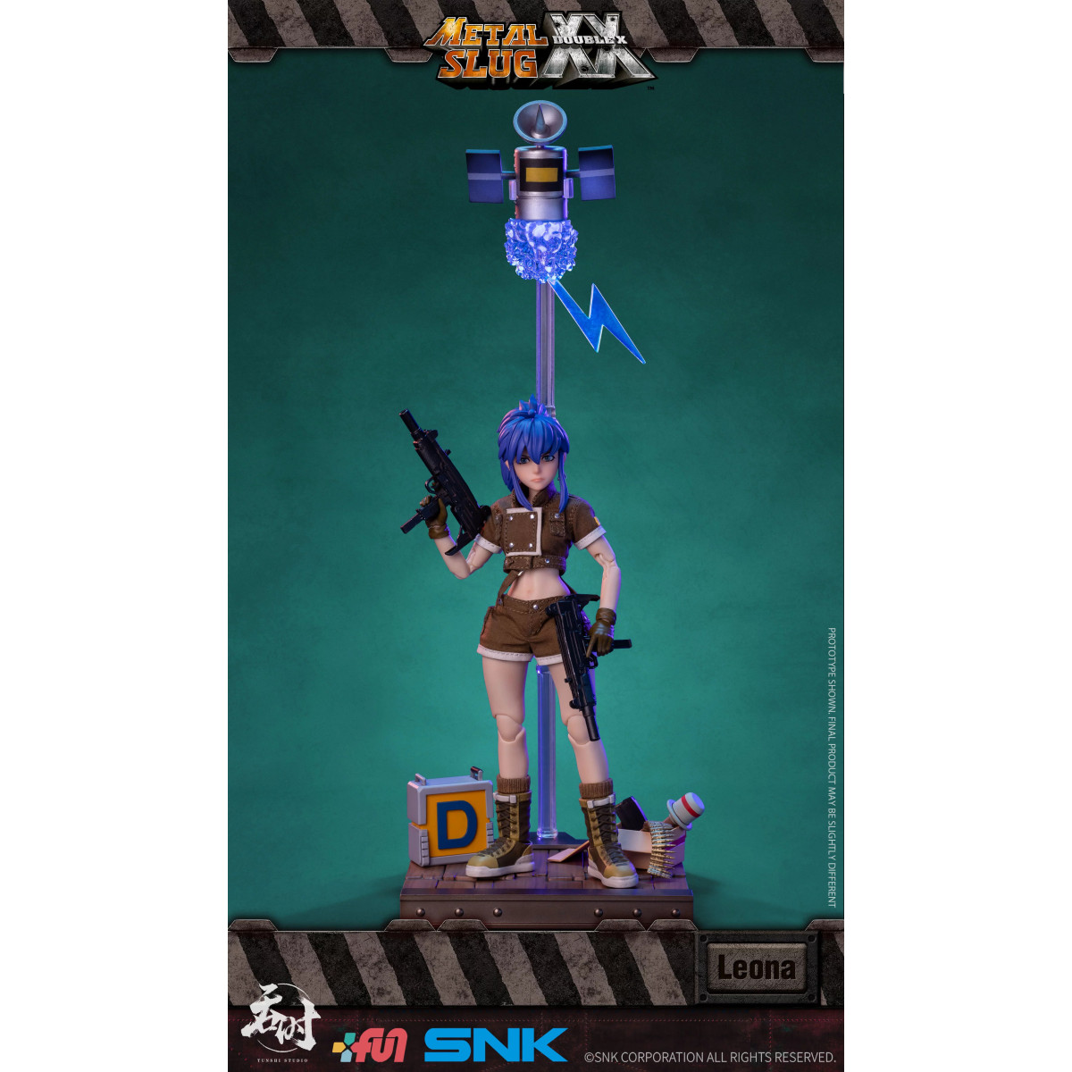 Tunshi Studio - Metal Slug XX - Leona Heidern 1/12 - Ikari Warriors