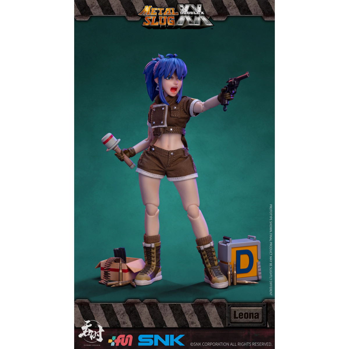 Tunshi Studio - Metal Slug XX - Leona Heidern 1/12 - Ikari Warriors