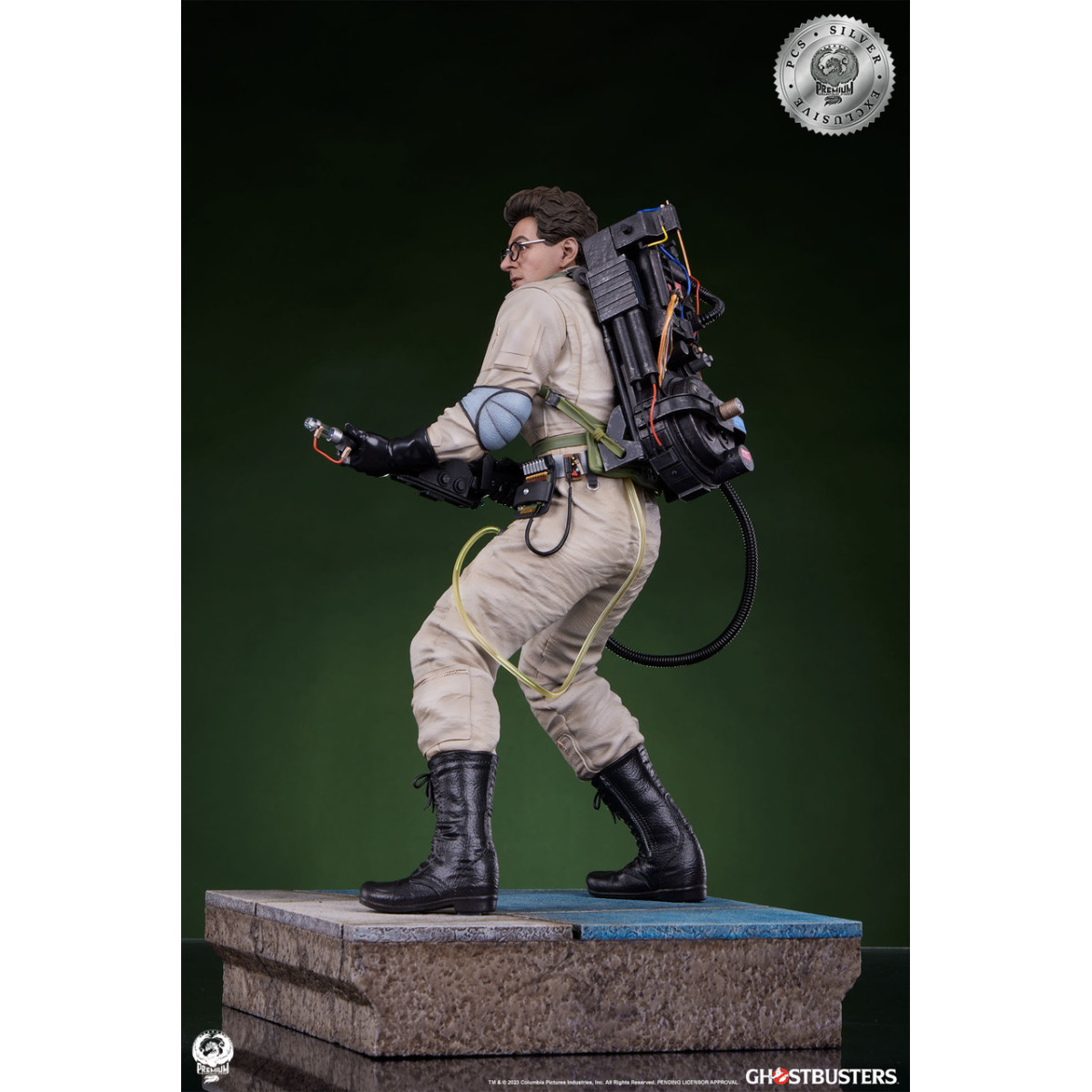 Premium Collectibles Studio PCS - Egon Spengler Silver Exclusive 1/4 - Ghostbusters - Ghostbusters