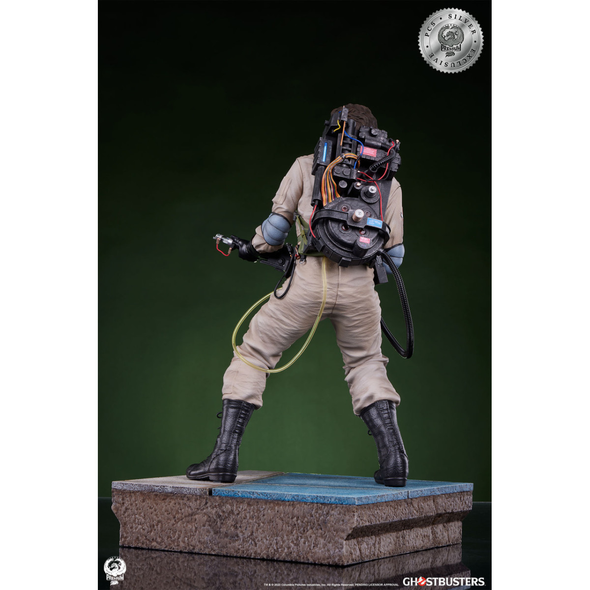 Premium Collectibles Studio PCS - Egon Spengler Silver Exclusive 1/4 - Ghostbusters - Ghostbusters